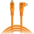 Tether Tools TetherPro Optima 10G USB-C Straight to Right Angle Cable (1.8m, Hi-Visibility Orange)