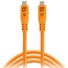 Tether Tools TetherPro Optima 10G USB-C Straight Cable (1.8m, Hi-Visibility Orange)