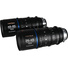 Laowa Proteus 2x S35 Anamorphic T2.9 2-Lens Kit (ARRI PL, Meters, Blue Flare)