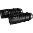 Laowa Proteus 2x S35 Anamorphic T2.9 2-Lens Kit (ARRI PL, Meters, Amber Flare)