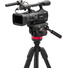 Manfrotto 3-Section Aluminum Video Tripod Kit with Fluid Head