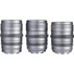 SIRUI VP-1 Vision Prime T1.4 Full-Frame Cine 3-Lens Kit (Metal Gray)