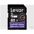 Lexar Platinum 8GB SDHC Video HD Card