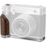 SmallRig 5265 L-Shape Mount Plate with Wooden Handle for Fujifilm GFX100RF (Silver)