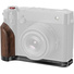SmallRig 5266 L-Shape Mount Plate with Wooden Handle for Fujifilm GFX100RF (Silver)