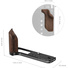 SmallRig 5266 L-Shape Mount Plate with Wooden Handle for Fujifilm GFX100RF (Silver)