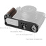SmallRig 5266 L-Shape Mount Plate with Wooden Handle for Fujifilm GFX100RF (Silver)