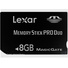 Lexar 8GB Platinum 11 MemoryStick PRO DUO card