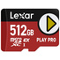 Lexar 512GB PLAY PRO microSDXC Express Memory Card