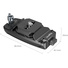 SmallRig 5053 Camera Clip with Quick Release Mount Plate Kit