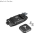 SmallRig 5053 Camera Clip with Quick Release Mount Plate Kit