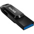 SanDisk 64GB Ultra Dual Drive Go 2-in-1 Flash Drive (Black, 300MB/s)