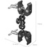 SmallRig 5331 Double Head Crab-Shaped Clamp