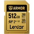 Lexar 512GB ARMOR GOLD UHS-II SDXC Memory Card