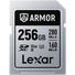 Lexar 256GB ARMOR SILVER PRO UHS-II SDXC Memory Card