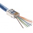 Platinum Tools Shielded EZ-RJ45 Connectors with Internal Ground (Jar Packaging, 50-Pieces)