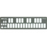 Muse Kinetics K-Board-C Ultracompact USB MIDI Keyboard Controller (Galaxy)
