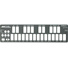 Muse Kinetics QuNexus Galaxy 25-Key Touch-Sensitive MPE MIDI/CV Mini Keyboard Controller