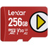 Lexar 256GB PLAY UHS-I microSDXC Memory Card (V2)