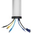 Brateck 2-Channel 1104x92mm Slim Aluminum Floor Cable Cover with Rugged End Caps