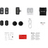 Hollyland LARK A1 Mini Duo 2-Person Wireless Microphone System with USB-C (Space Gray)