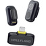 Hollyland LARK A1 Mini Duo 2-Person Wireless Microphone System with Lightning (Space Gray)
