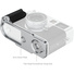 SmallRig 5216 L-Shaped Mount Plate with Silicone Handle for FUJIFILM X half (Silver)