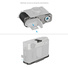 SmallRig 5217 L-Shaped Mount Plate with Silicone Handle for FUJIFILM X half (Charcoal Silver)
