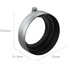 SmallRig 5393 Lens Hood for FUJIFILM X half (Silver)