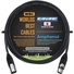 WORLDS BEST CABLES Canare L-4E6S Balanced XLR Cable with Amphenol XLR Connectors (2')