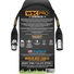 WORLDS BEST CABLES Pro-Quad Balanced XLR Cable with Amphenol XLR Connectors (0.5')