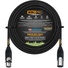 WORLDS BEST CABLES Pro-Quad Balanced XLR Cable with Amphenol XLR Connectorss (30.5m)