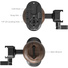 SmallRig 5239 Wooden Side Handle with NATO Clamp