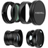 Freewell Pro Lens Kit for FUJIFILM X100V/VI Cameras (Black)