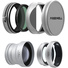 Freewell Pro Lens Kit for FUJIFILM X100V/VI Cameras (Silver)