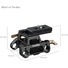 SmallRig 5365 Arca-Type Mount Plate Kit with 15mm Dual Rod Clamp
