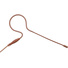 Point Source Audio CR-8S Cardioid Earworn Microphone for Shure Transmitters (Brown)