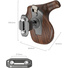 SmallRig 5192 "ImageGrip" Series Wooden Handle with NATO Clamp (Right Side)