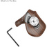 SmallRig 5162 "ImageGrip" Series Wooden Handle with ARRI Rosette (Left Side)