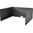 Prompter People StagePro 24" High-Bright Presidential Teleprompter Pair Carbon Fiber Kit with Two Flight Cases