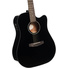 Cort Earth60CE Acoustic Guitar with Bag (Black Gloss)