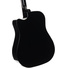 Cort Earth60CE Acoustic Guitar with Bag (Black Gloss)