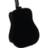 Cort Earth60 Acoustic Guitar with Bag (Black Gloss)