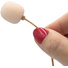 Bubblebee Industries The Microphone Foam for Lavalier Mics Pop Filter (Large, Beige, 5-Pack)