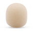 Bubblebee Industries The Microphone Foam for Lavalier Mics Pop Filter (Large, Beige, 5-Pack)