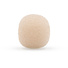 Bubblebee Industries The Microphone Foam for Lavalier Mics Pop Filter (Small, Beige, 10-Pack)