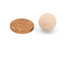 Bubblebee Industries The Microphone Foam for Lavalier Mics Pop Filter (Small, Beige, 10-Pack)