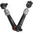 Bright Tangerine Titan Arm 2 (3/8"-16 Anti-Twist to NATO, London Fog Black)