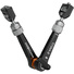 Bright Tangerine Titan Arm 2 (3/8"-16 Anti-Twist to 1/4"-20 Anti-Twist, London Fog Black)