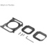 SmallRig 5277 67mm Threaded Filter Adapter with Detachable Sunhoods for Universal Phone Cage